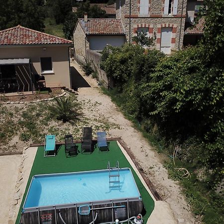 Gite Le Chaudron 1 A 7Pers Avec Piscine Villa Montclar-sur-Gervanne Exterior foto