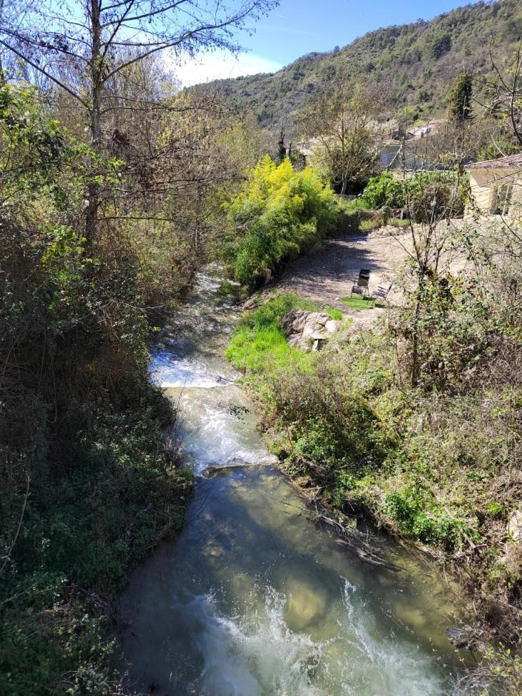 Gite Le Chaudron 1 A 7Pers Avec Piscine Villa Montclar-sur-Gervanne Exterior foto